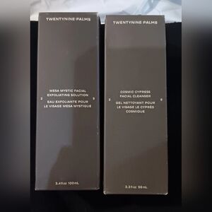 Twentynine Palms Facial Skincare-Exfoliating Solution And Facial Cleanser